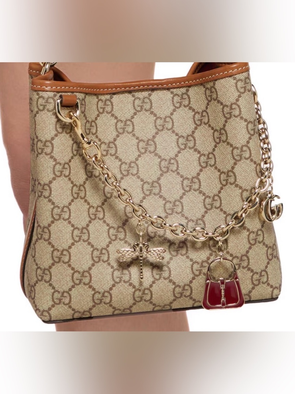 Gucci Chain Bag Charm Pre-fall collection 2025 NIB - Picture 7 of 7